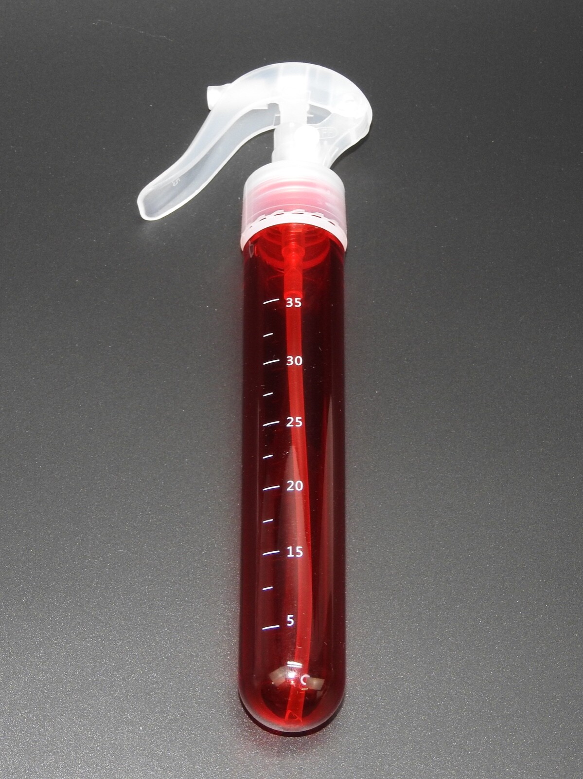 Test Tube Portable Spray Bottle Container - Red