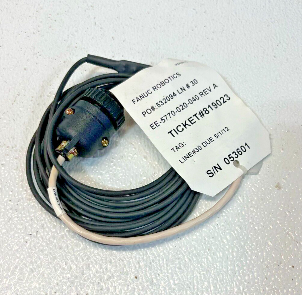 Fanuc EE-5770-020-040 REV A Cable
