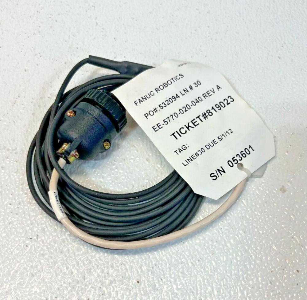 Fanuc EE-5770-020-040 REV A Cable
