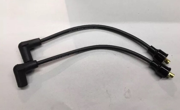 MOTORCYCLE SPARK PLUG WIRES 10" COPPER CORE