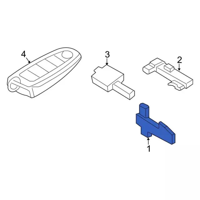 Genuine Ford Keyless Entry Antenna 8M5Z-19D596-A