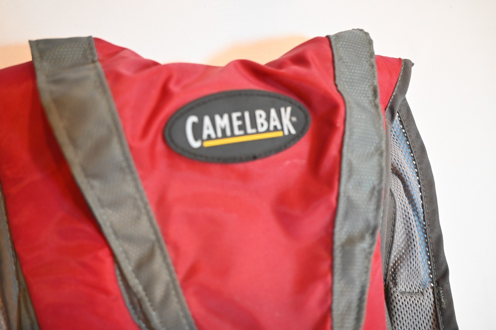 Camelbak Classic Hydration Backpack, 70 oz, Red and Gray