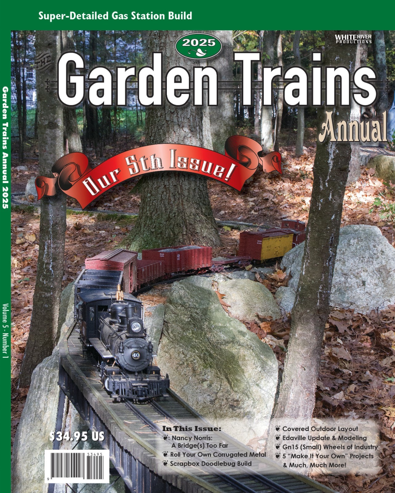 GARDEN TRAINS ANNUAL 2025 - (BRAND NEW BOOK)