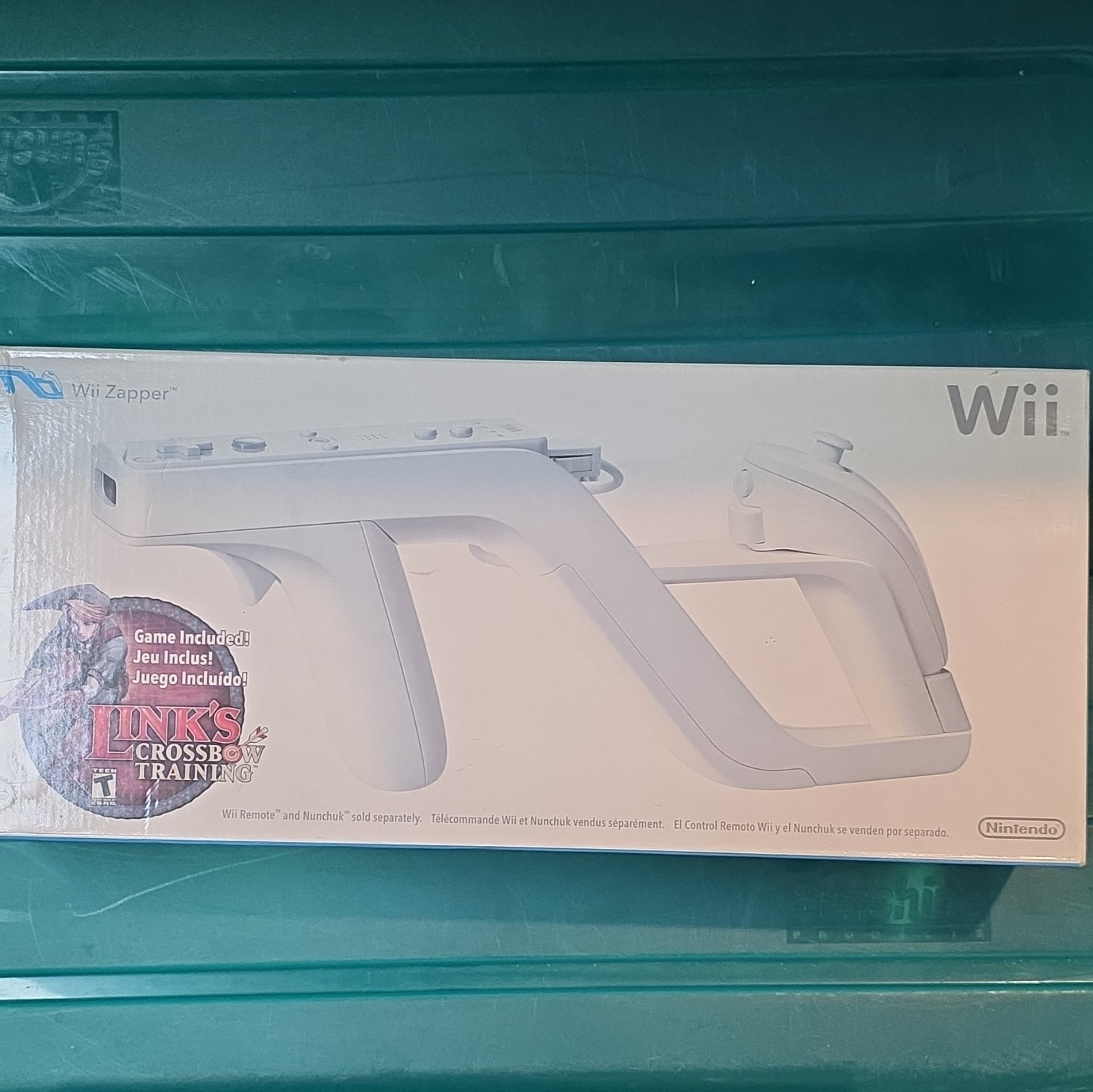 Nintendo Wii Zapper Bundle: Link's Crossbow Training Game & Manual NTSC-U/C