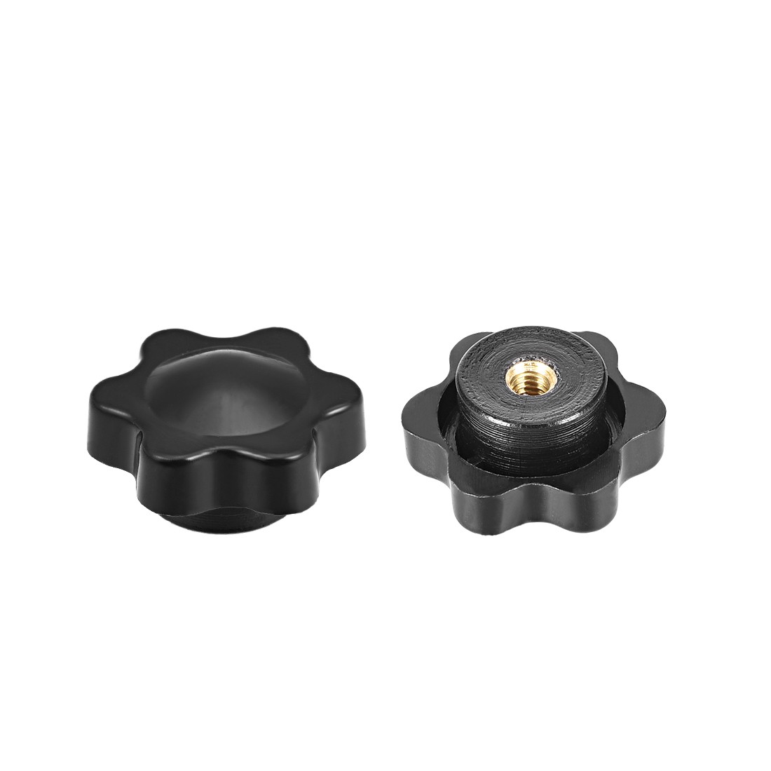 Locking handle star knob knobs M4×7mm female thread 10p