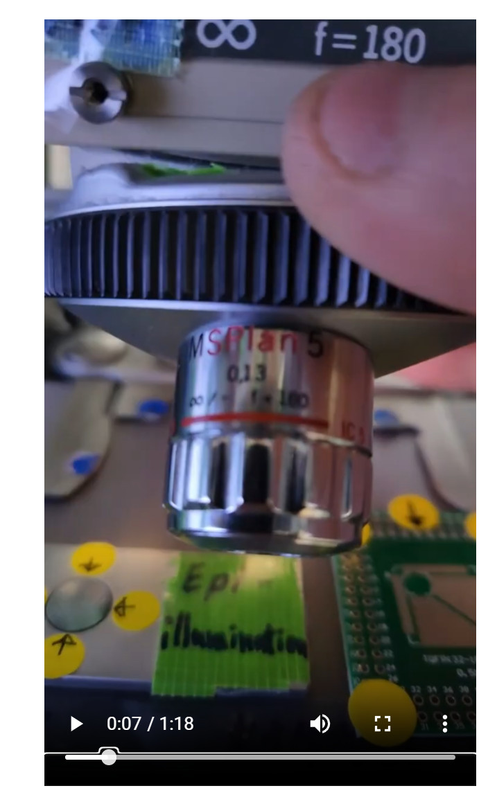 Olympus MSPlan 5x 0.13 MICROSCOPE OBJECTIVE LENS for RMS 34825