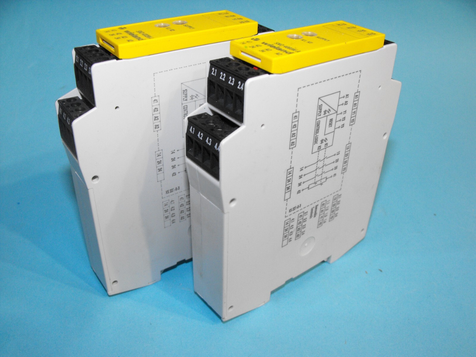Wieland SNO 4003K-A.Safety Relay.R1.188.0503.1.24V AC/DC.USED