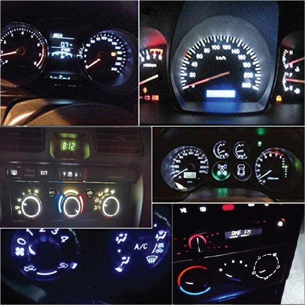 Jtech 10x T4/T4.2 Neo Wedge Dash A/C Climate Control HVAC Switch LED Light Bulb