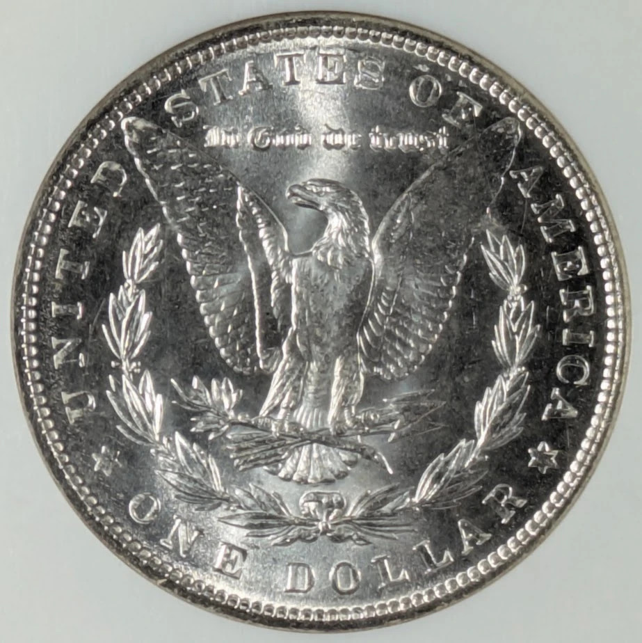 1886 Morgan Silver Dollar NGC MS-64