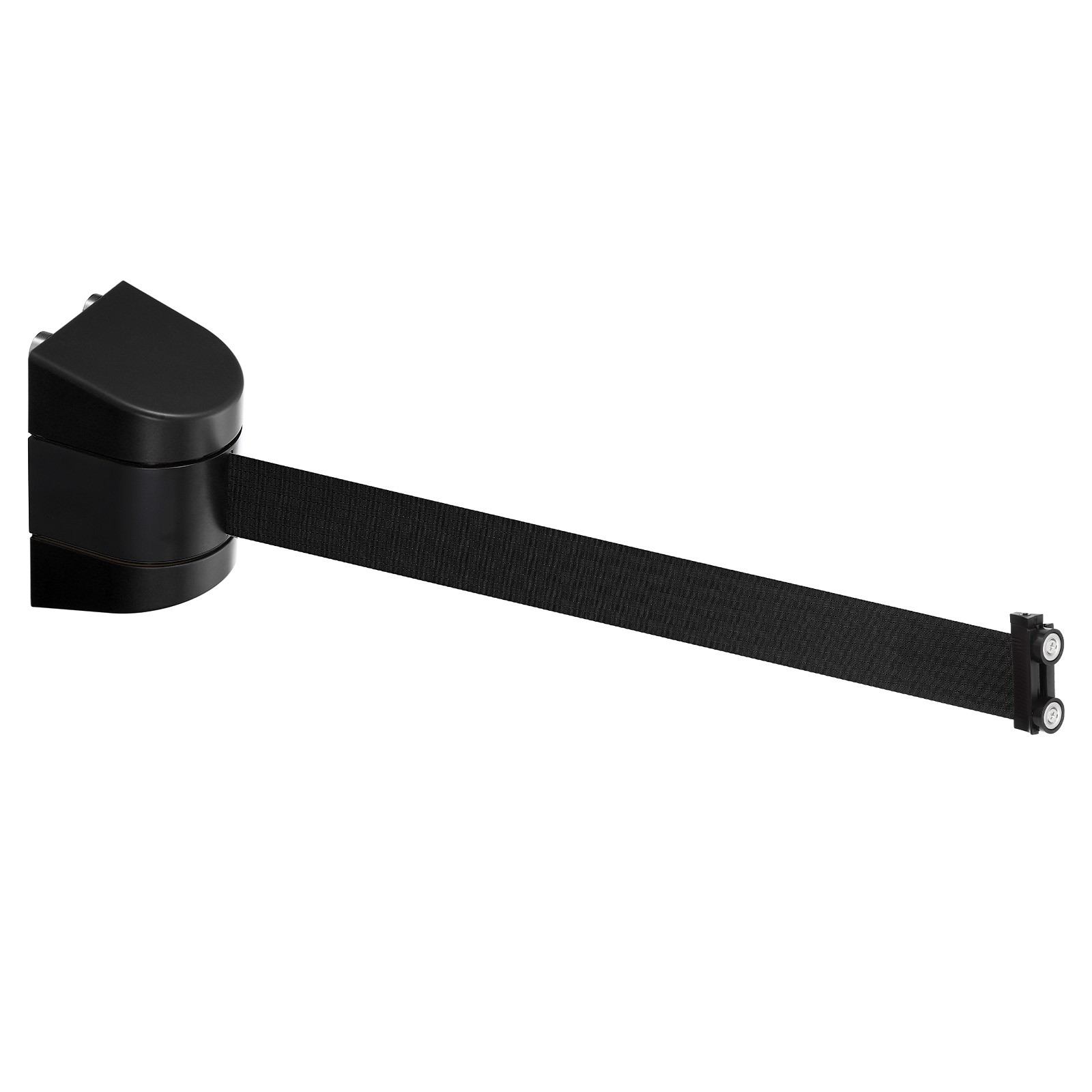 16.4Ft Magnetic Retractable Belt Barrier, Belt, Black Case