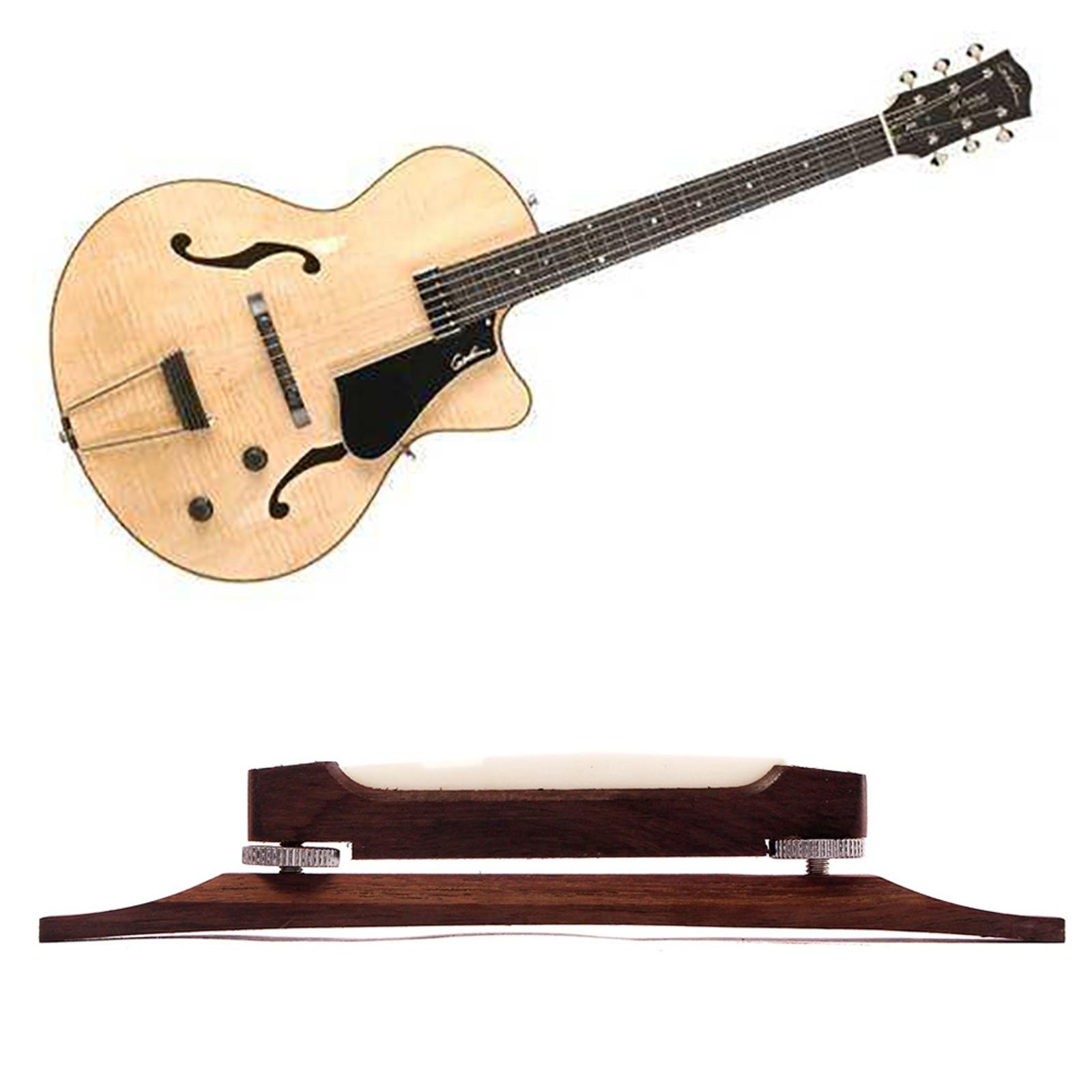 Guitar Mandolin Luthier Jazz Nickle Plated Alloy Hardware Rosewood Bridge Tool