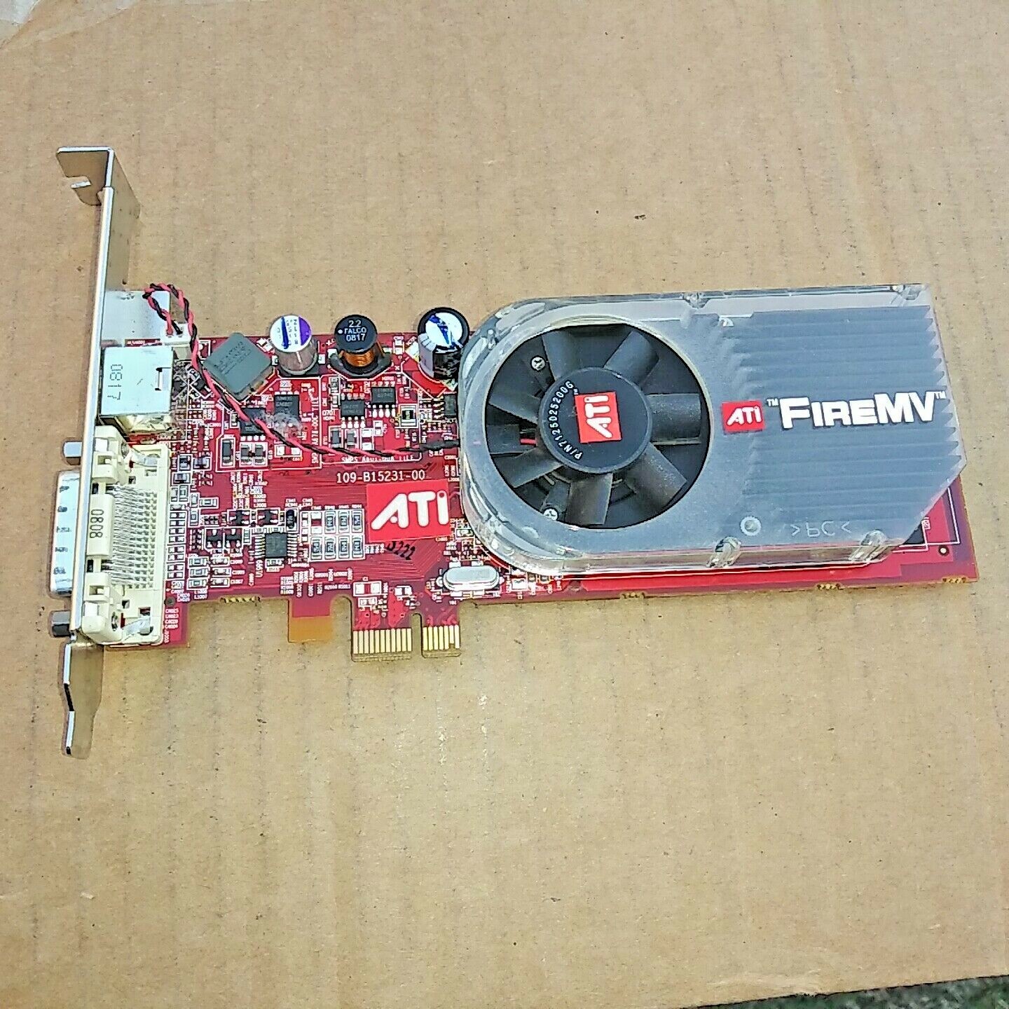 ATI FIREMV 2250 PCIE 256MB GRAPHICS CARD GPU / DELL PULL