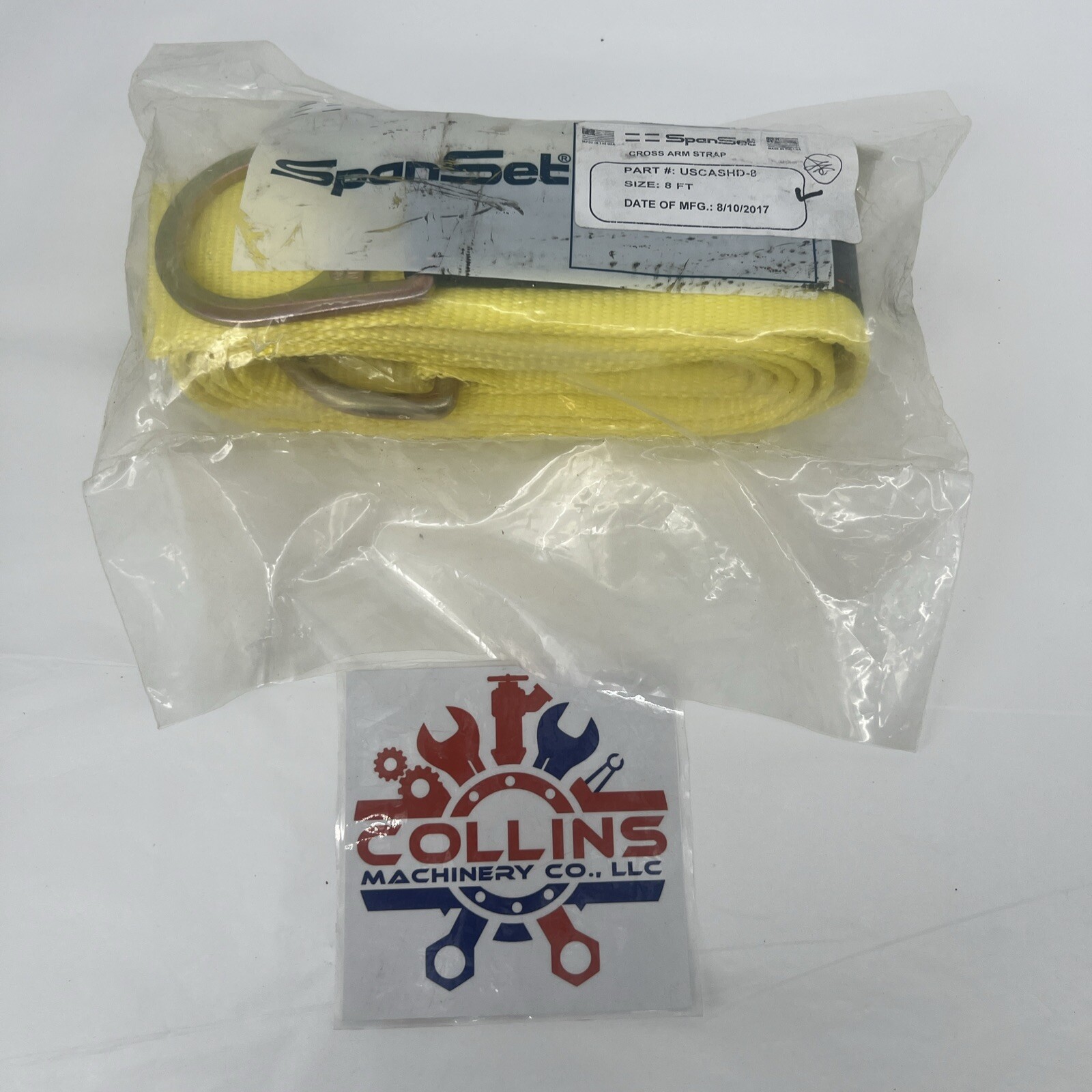 SpanSet Safety Fall Protection Safety 8' Cross Arm Strap I 3” Wide Pass-through