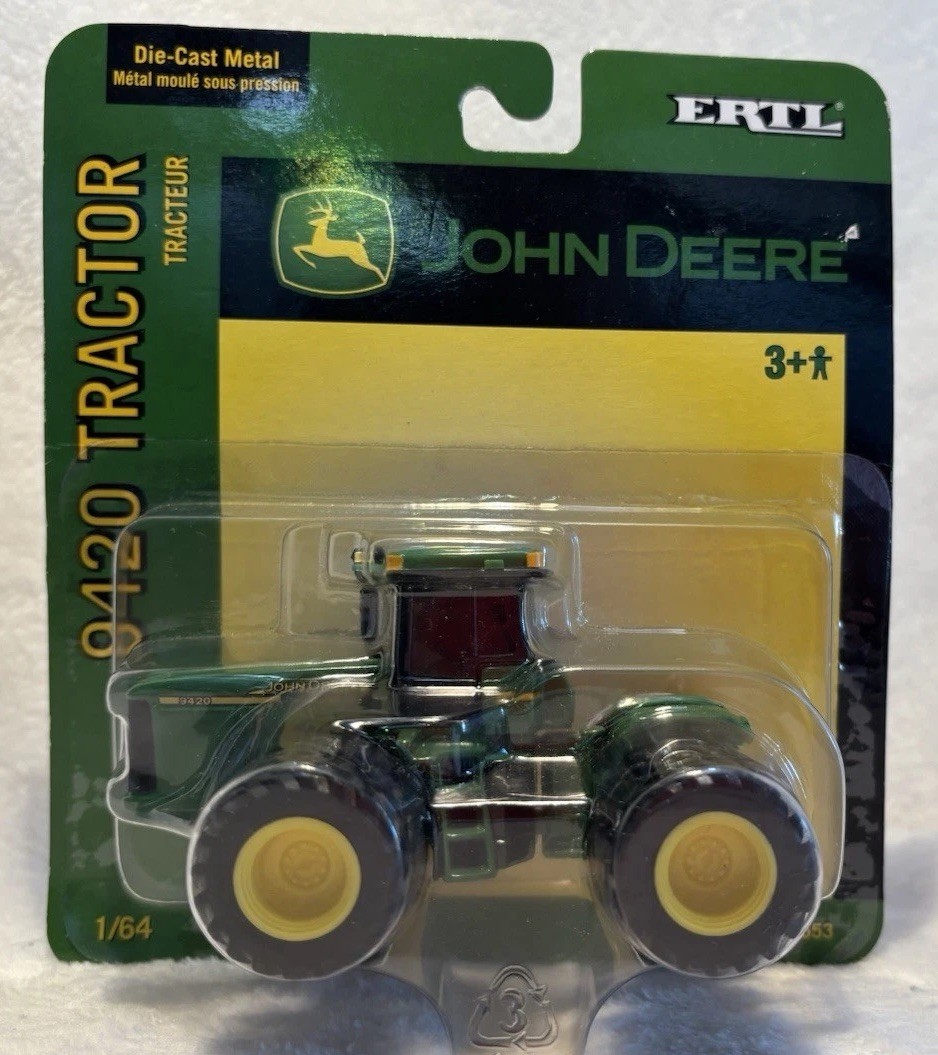 ERTL- John Deere- 9420 Tractor Die Cast Metal 1/64-15553