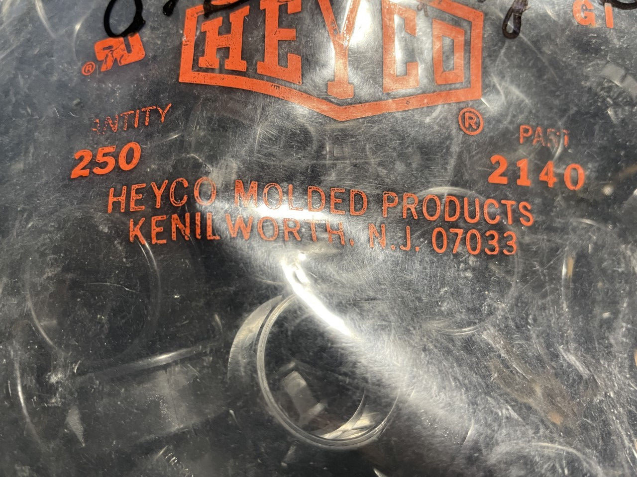 A lot of 20 HEYCO p/n 2140 Snap Nylon Bushings, SB-1.00-12