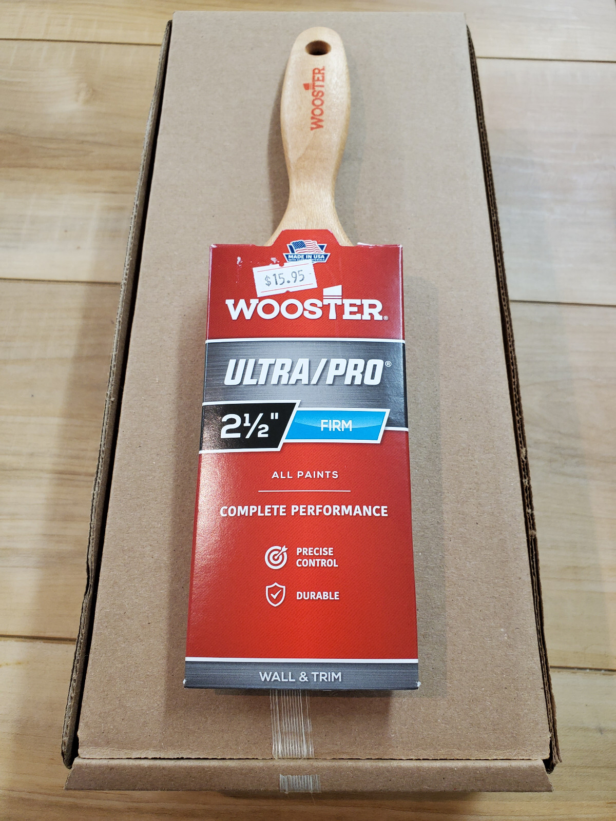 Wooster 4176 2.5" Ultra/Pro Firm Flat Paintbrush Lot of 6
