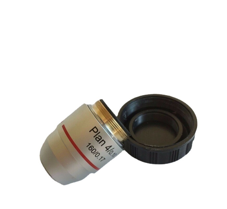 Biological Microscope 195 4x Plan Achromatic Objective Lens FotoHigh