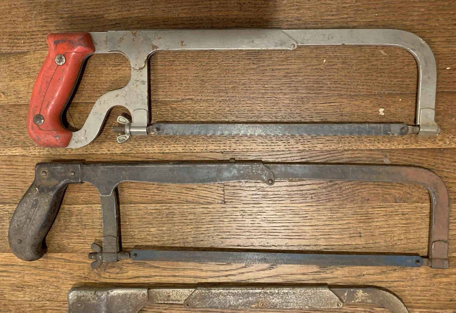 Hack Saw Collection Of Four Saws - Crescent Tool, Nicholson, Proto