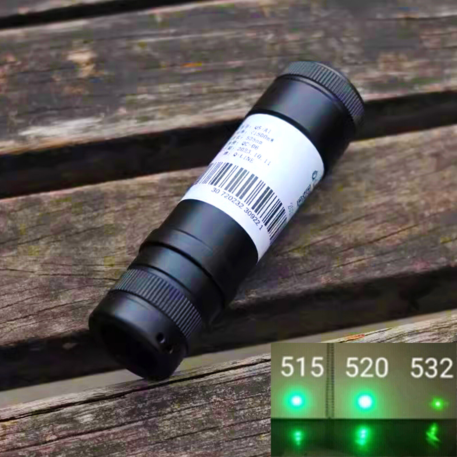 520T-1500 Outdoor 1000m Underwater Lighting Submersible Green Light Laser Module