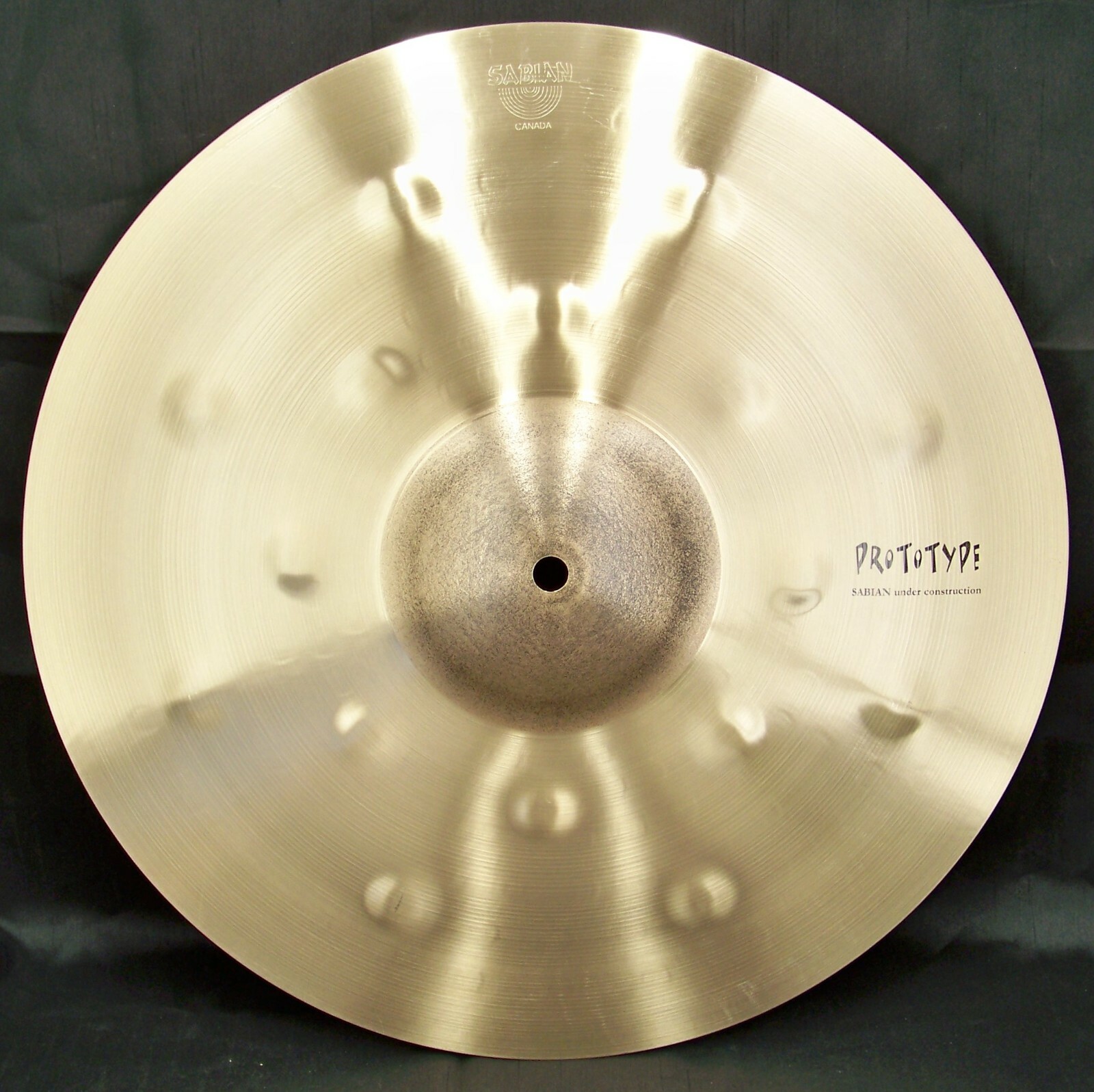 Sabian Prototype AAX 16" Ballistic Crash Cymbal/Brand New-Warranty/1044 Grams