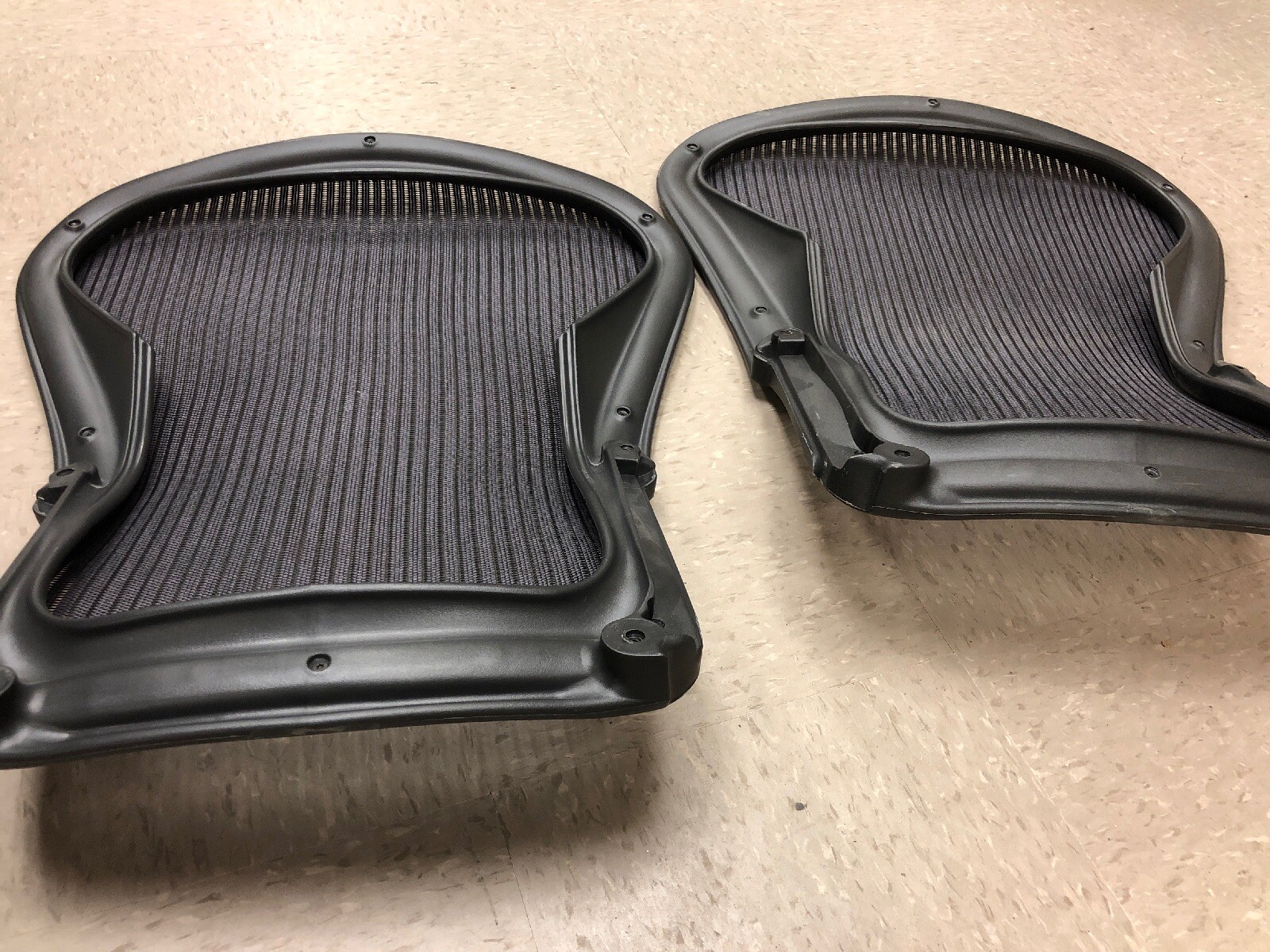 Used Herman Miller Aeron Seat Back SIZE B with Purple Mesh AERON PARTS