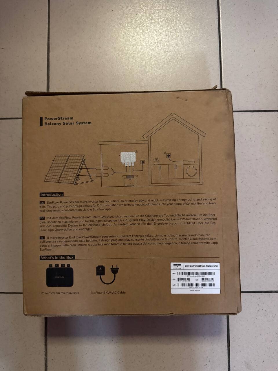 EcoFlow PowerStream MPPT Micro Inverter 600W