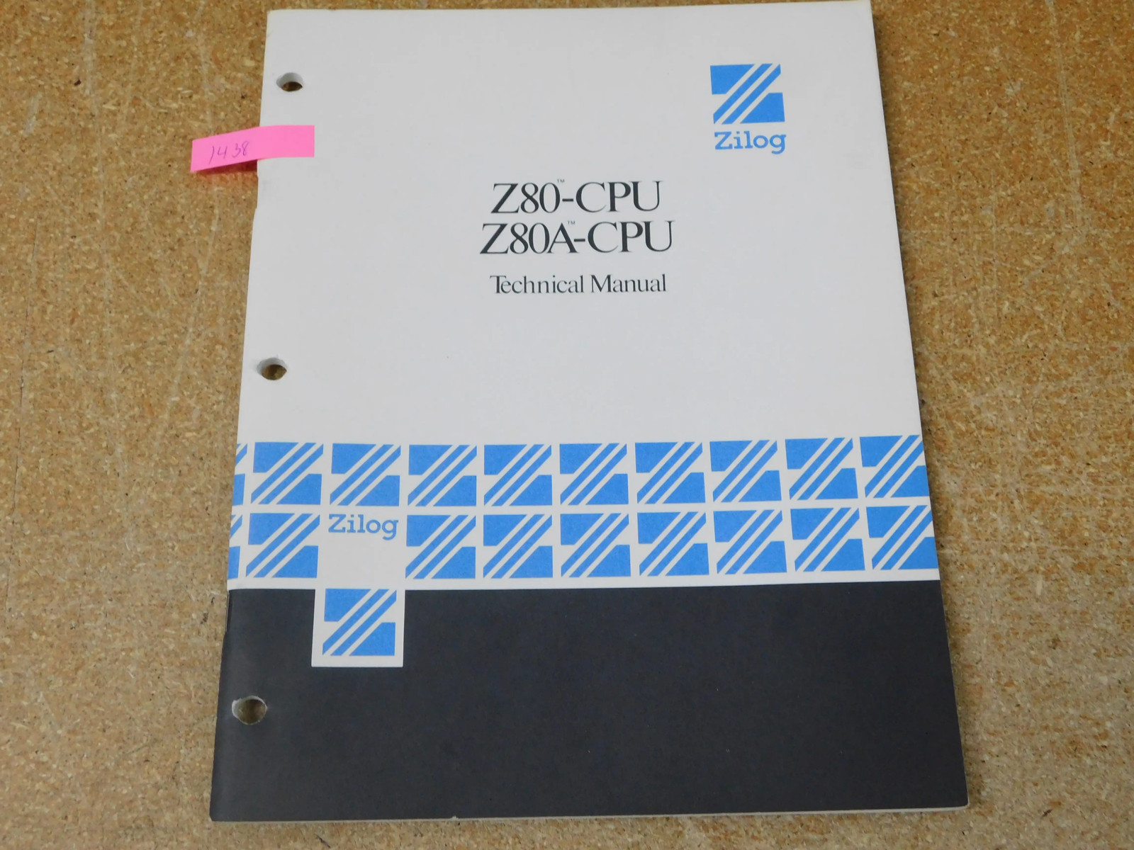 Zilog Z80-CPU Z80-CPU Vintage Computer Technical Manual (original)