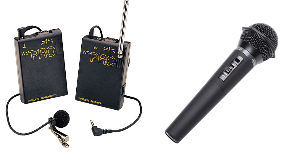 Pro GX10 WLM H wireless lavalier + handheld mic for Canon VIXIA HD GX10 G21