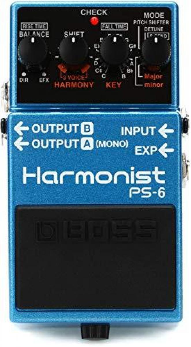 Boss PS-6 Harmonist Pitch Effects Guitar Pedal New in Box