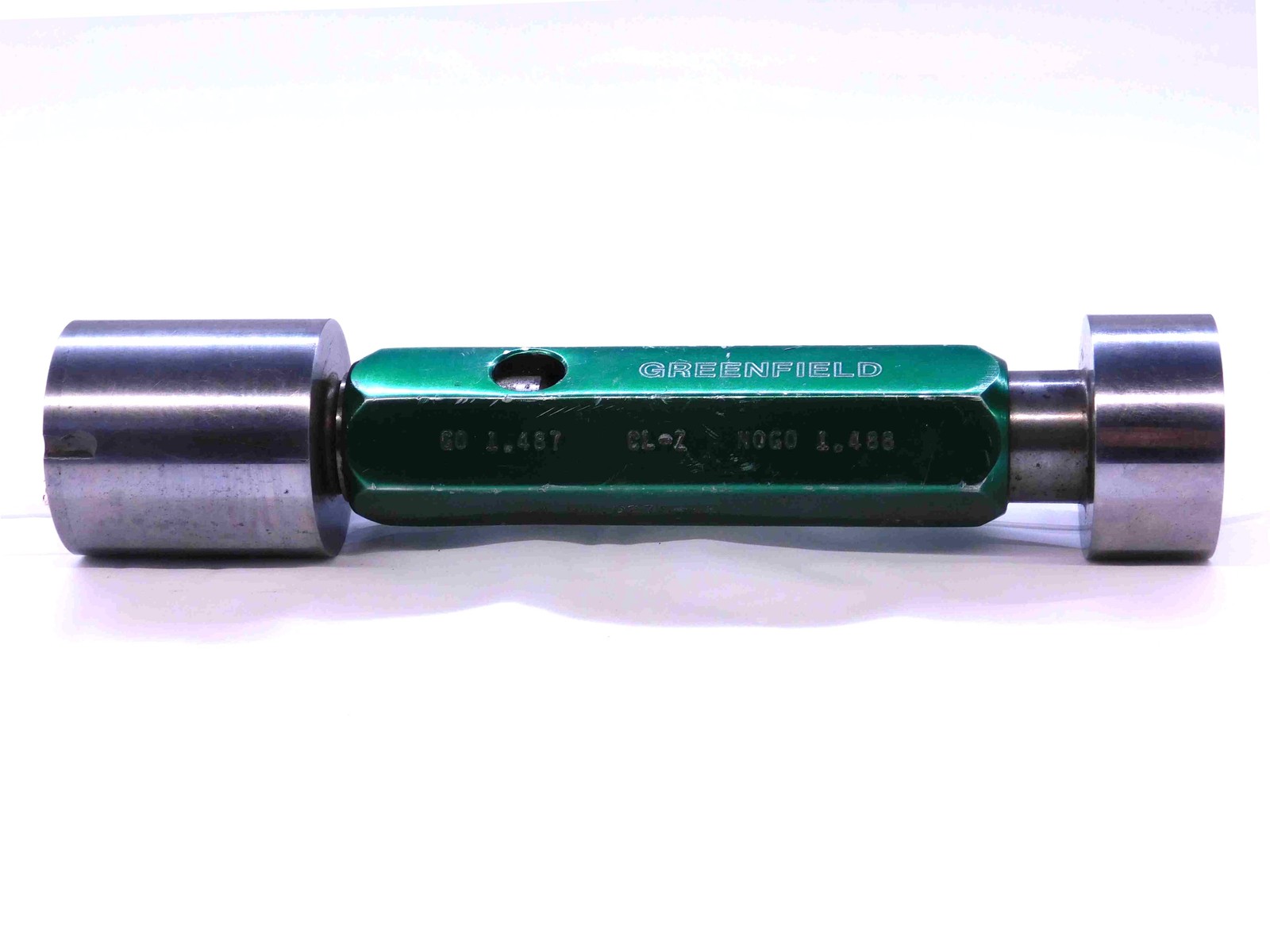 1.4870 & 1.4880 CL Z PIN PLUG GAGE GO NO GO 1.4844 1 31/64 37.795 1.487 1.488