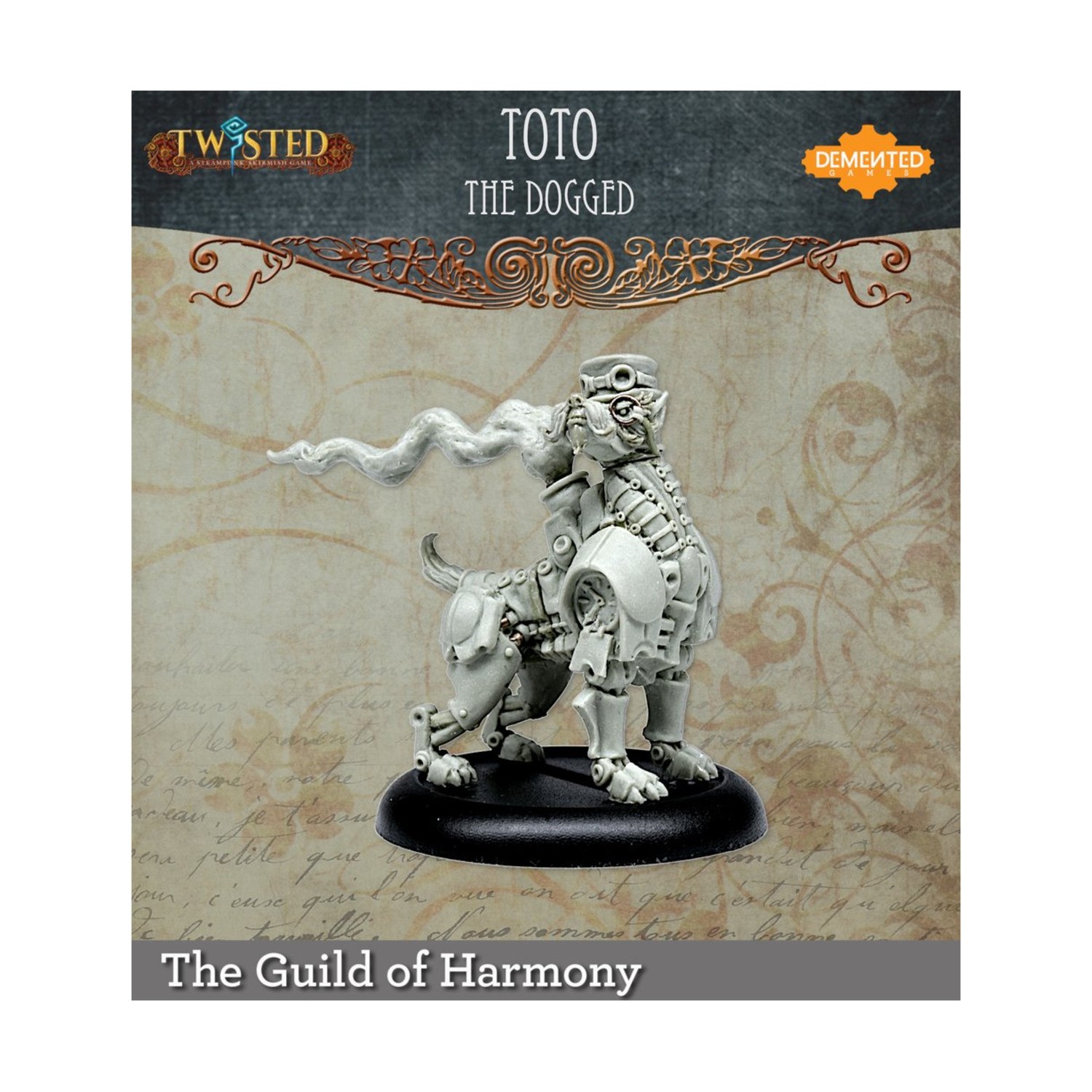 Demented Gam Twisted  Guild of Harmony 3  Toto the Dogged (Metal Gamer Pack New