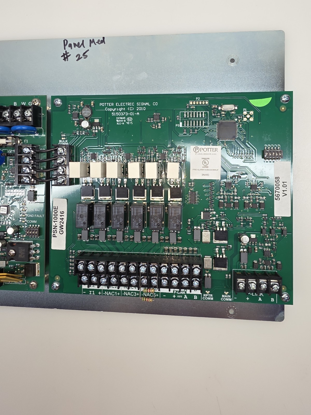 Potter - Replacement Board Assembly Kit for PSN-1000E - Dual Boards Mounting Hdw
