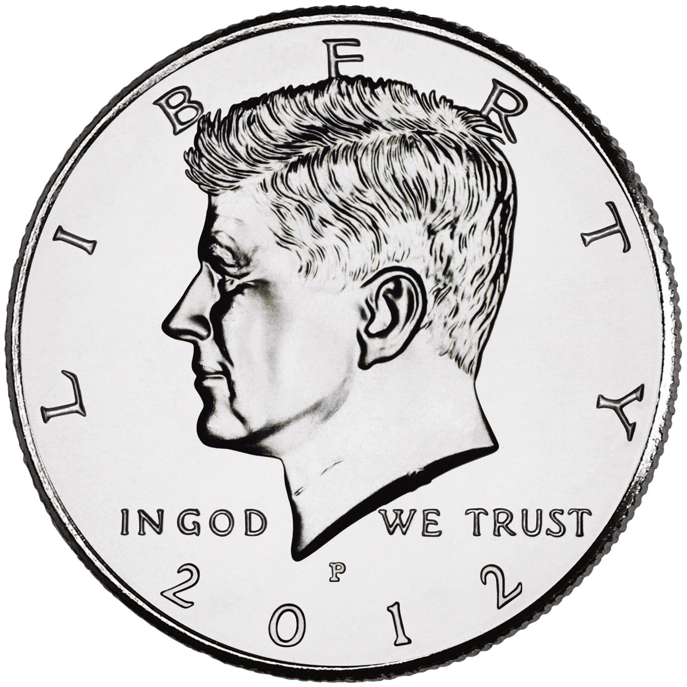 2012 P&D JOHN F. KENNEDY HALF DOLLAR /(2 Coin Set UNCIRCULATED) FROM MINT ROLLS