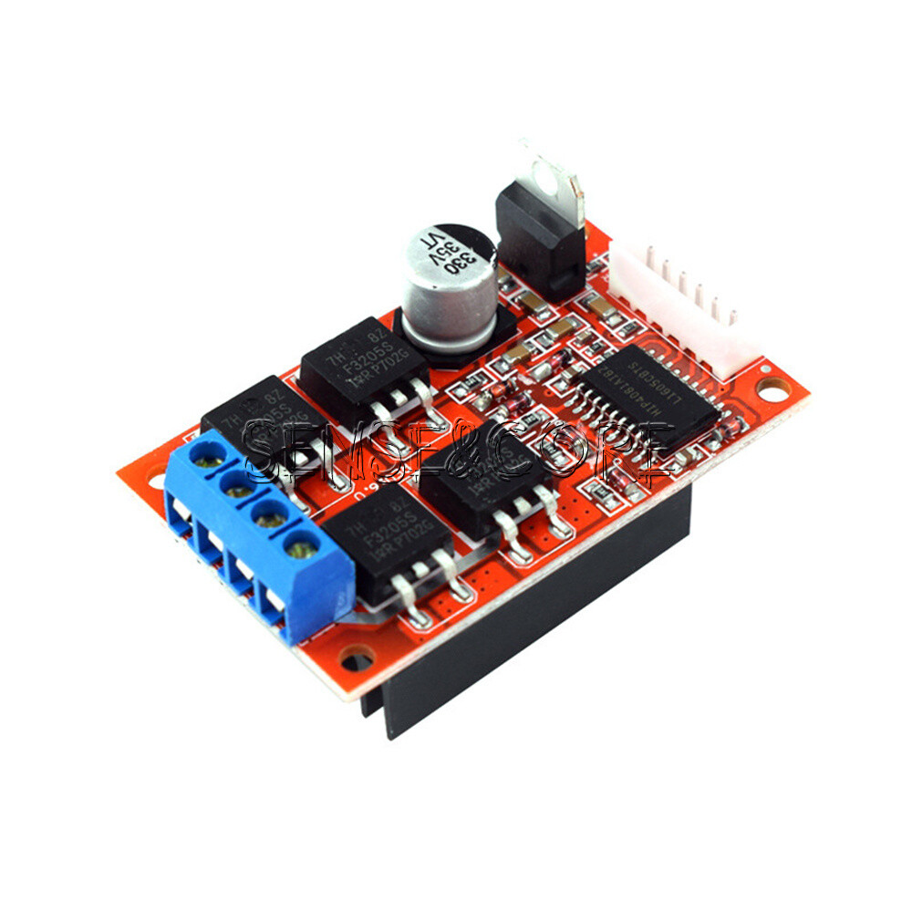 12V/24V/36V 450W H-Bridge 2 Channel PWM DC Motor Driver Module Reversing Brake-