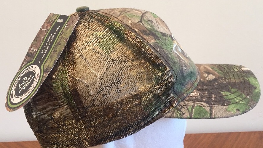 PEAK Hunting Camo Mesh Back Cap Hat SnapBack NWTs