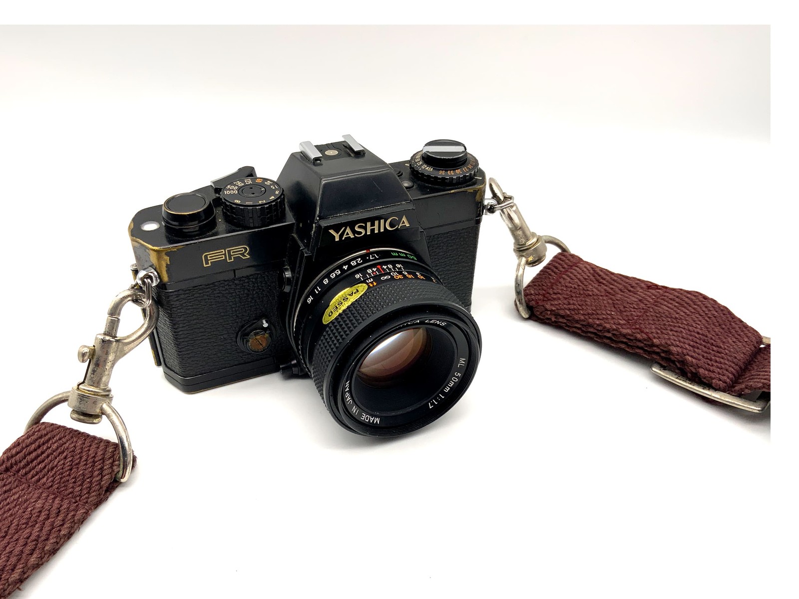 Yashica FR SLR Camera! Defect! With Yashica ML 50Mm 1:1.7 Lens