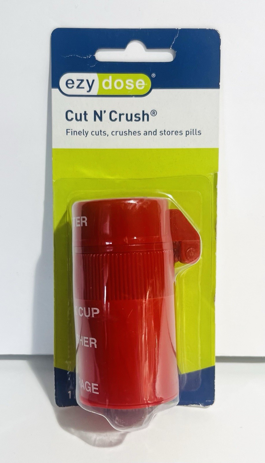 CUT N' CRUSH Pill Splitter And Crusher Ultra Fine Ezy Dose 67825
