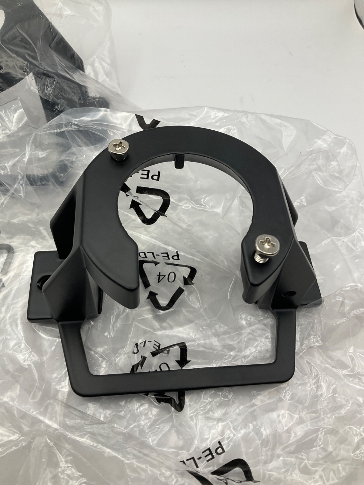 2pcs Ceiling Fan Bracket, Black Cathedral Canopy Bracket Ceiling Fan Bracket Mou