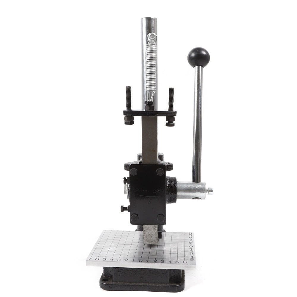 Leather Craft Imprinting Machine DIY Embossing Press Leather Stamp Punching Tool