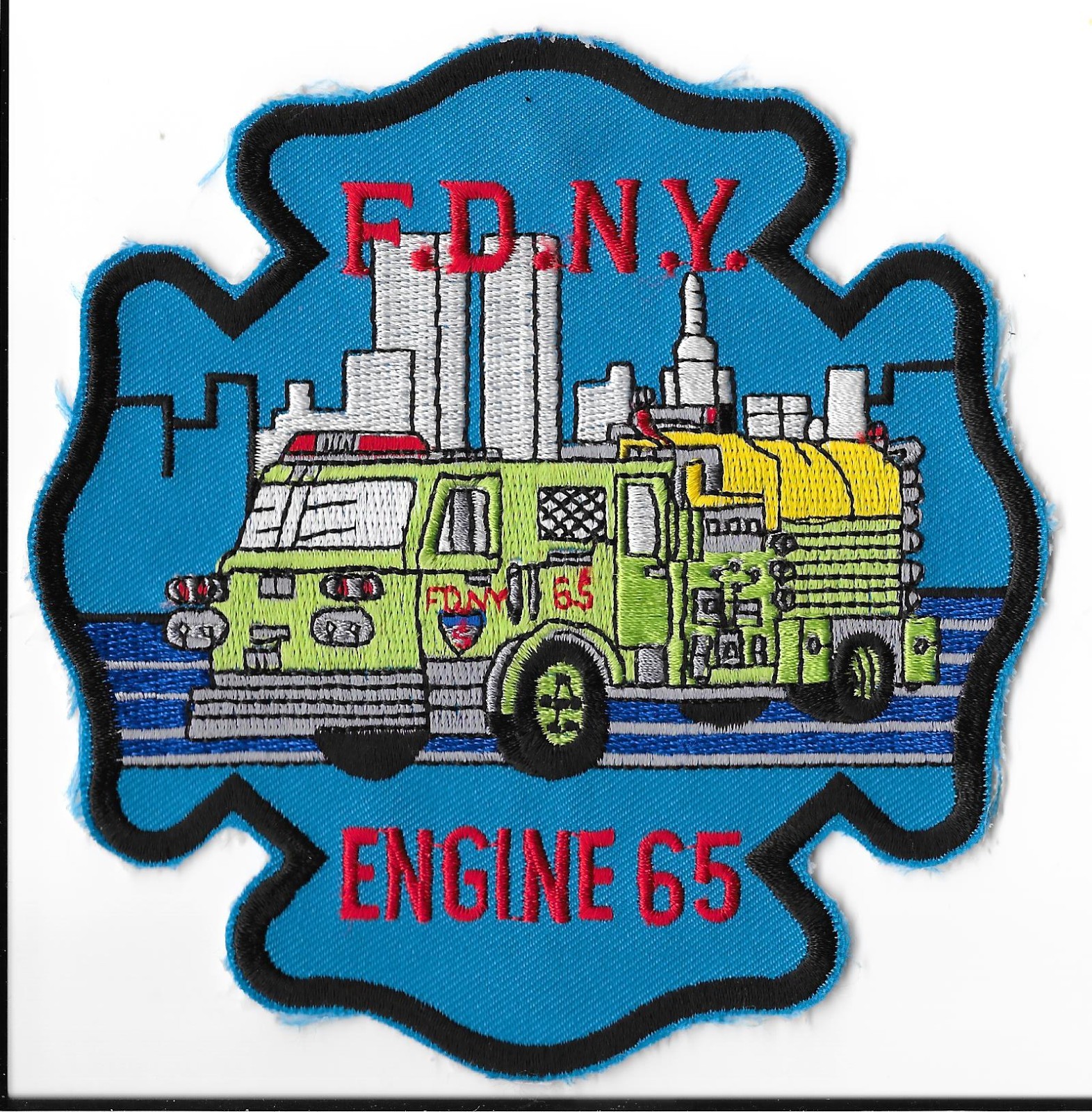 New York Fire Department (FDNY) Engine 65 Patch V6