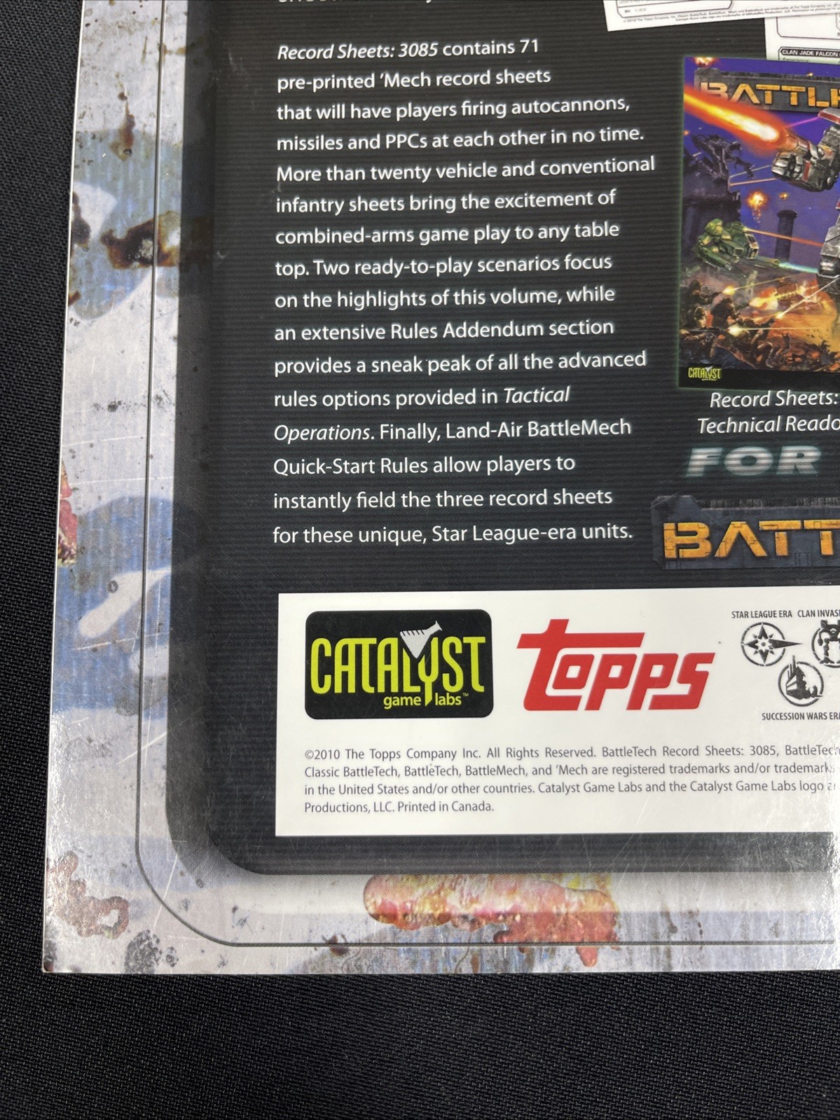Battletech : Record Sheets 3085
