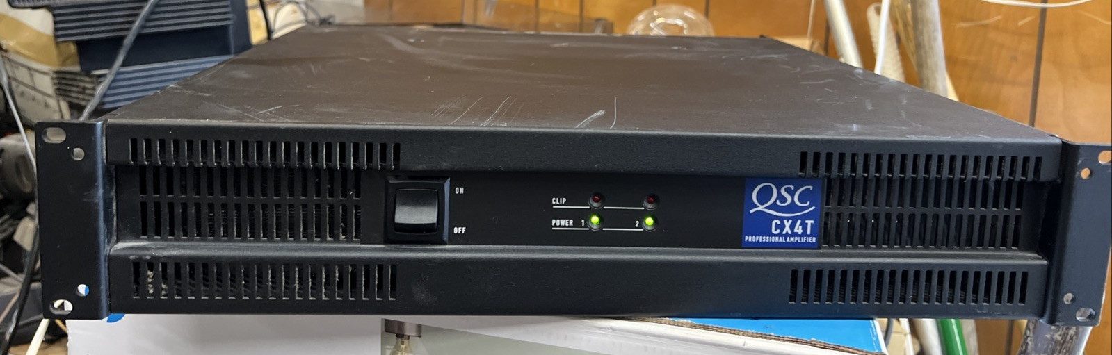 QSC CX4T power amplifier TESTED WORKING