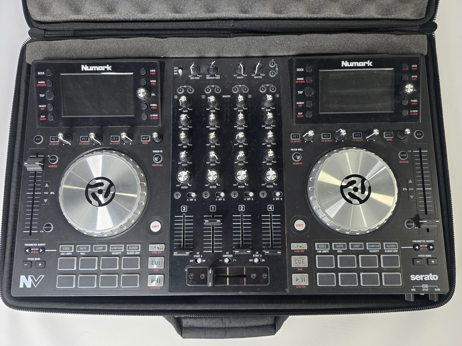 Numark Nv Dj Controller With Carry Case