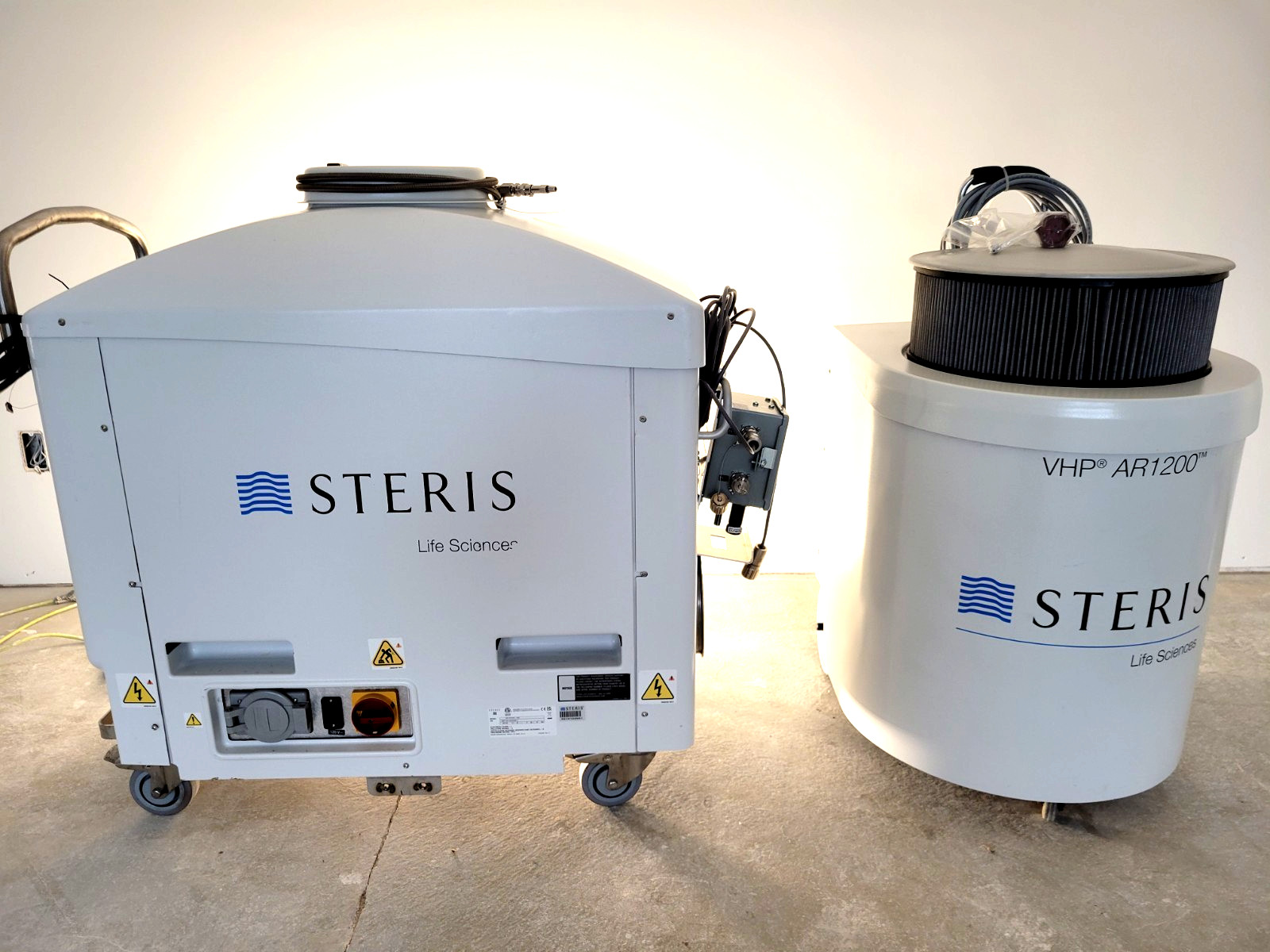 NEW STERIS VHP VICTORY + AR1200 Aerator + TS1000 Sensor — Never Used, 120V
