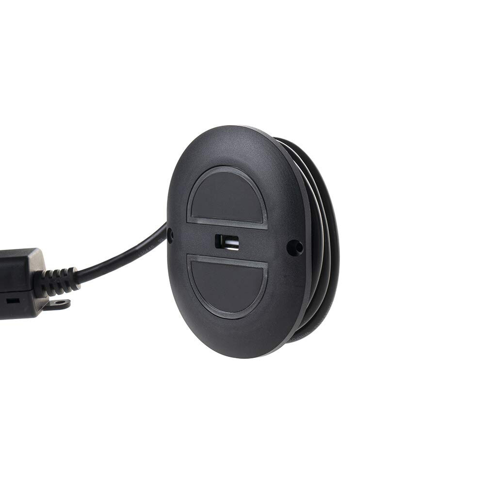Oval 2 Button 5 Pin Power Recliner Lift Chairs Switch Hand Control USB Bluelight