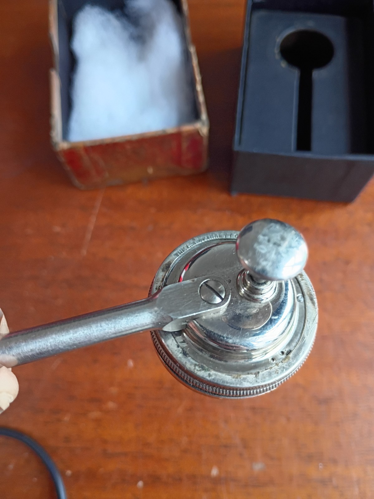 Vintage L.S. Starrett Back Plunger Dial Indicator