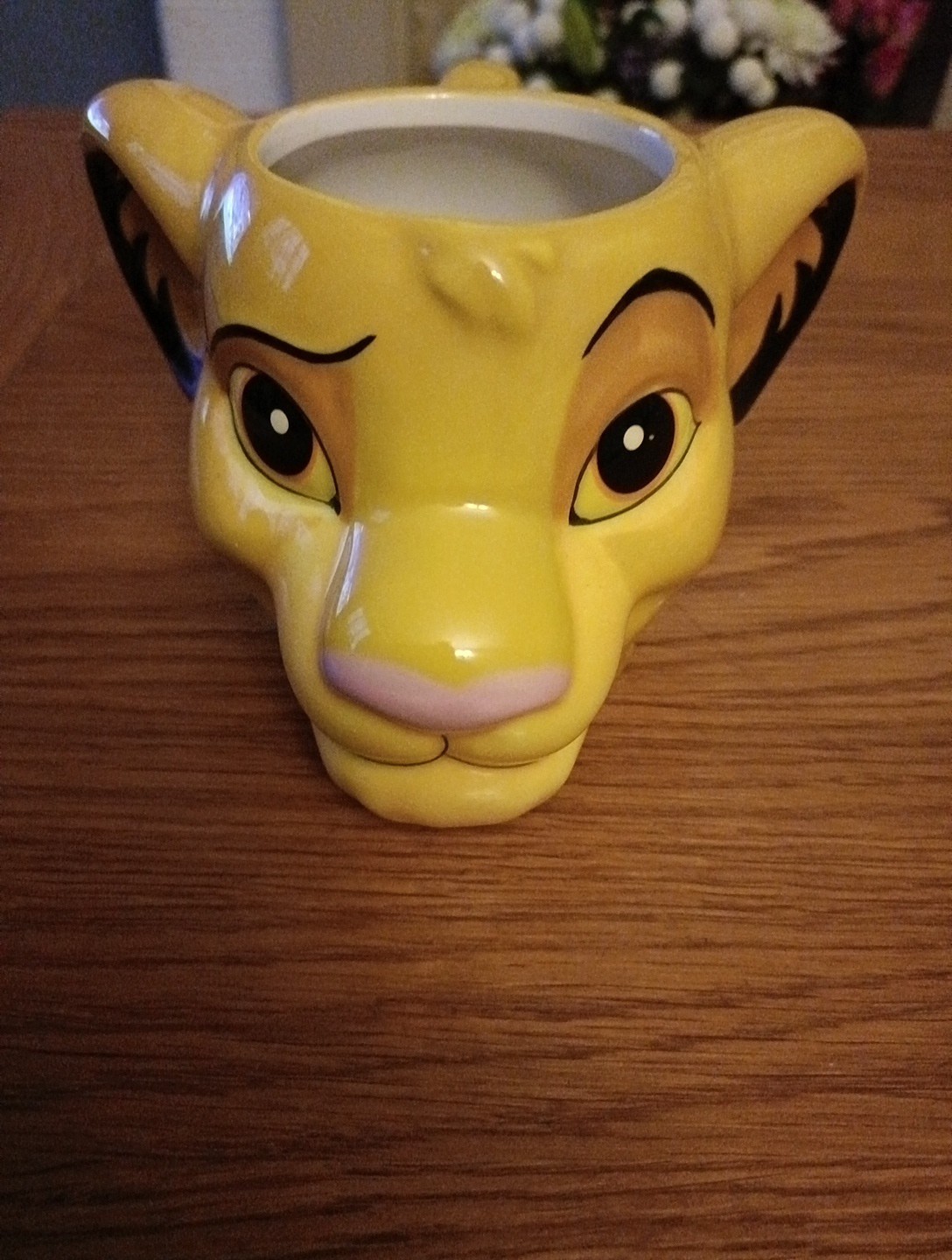 Disney Simba Lion King China 3D Mug. Excellent Condition