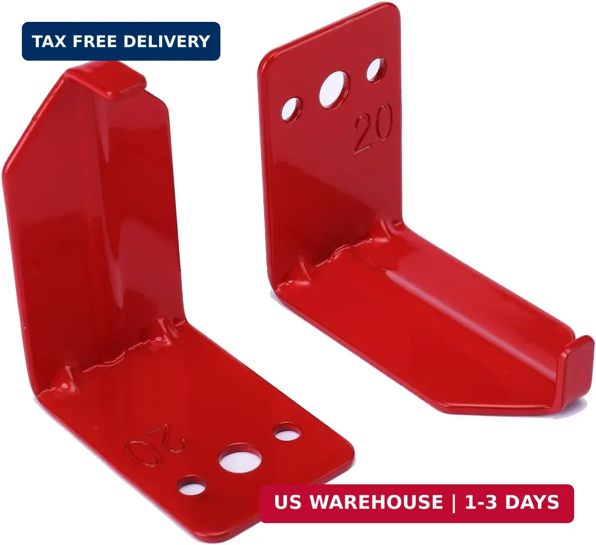 Fire Extinguisher Mount Wall Hook Bracket for Holding up to 20 lbs Extinguishers