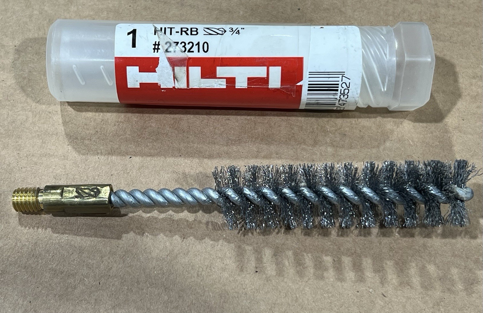 HILTI  HIT-RB 273210  Steel Round Brush- 3/4" New old Stock Free S/H