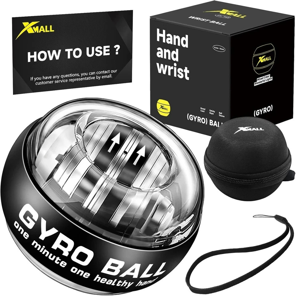Torque Ball Hand Exerciser Grip Strength Trainer Forearm Strengthener Wrist Powe